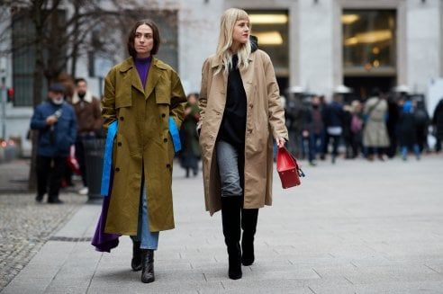 Il trench: dalle passerelle allo street style