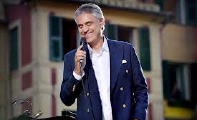 "Love in Portofino", il cd di Bocelli<br />La Regione: "Promozione planetaria"