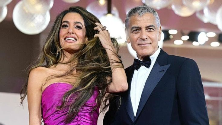 George Clooney, il divo necessario, tra pioggia, fan e sinusite