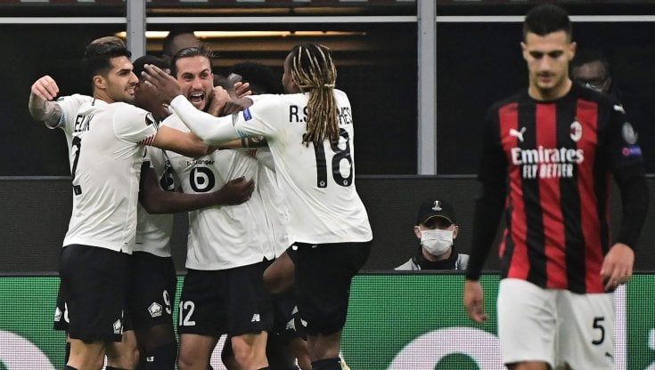 Milan-Lille 0-3: Yazici mette fine alla lunga imbattibilità rossonera