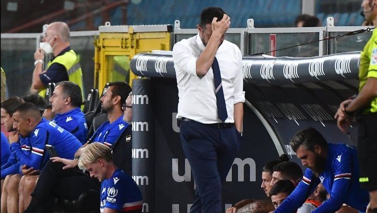 Sampdoria, D'Aversa: "Non meritavamo questo passivo"