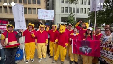 Xi alla Casa Bianca, protesta contro il leader cinese durante la visita di Stato a Washington