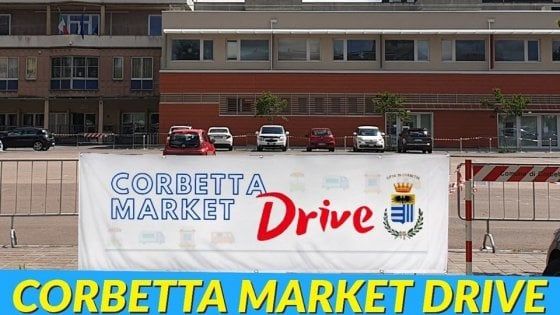 Un drive in anche al mercato, spesa consegnata in macchina