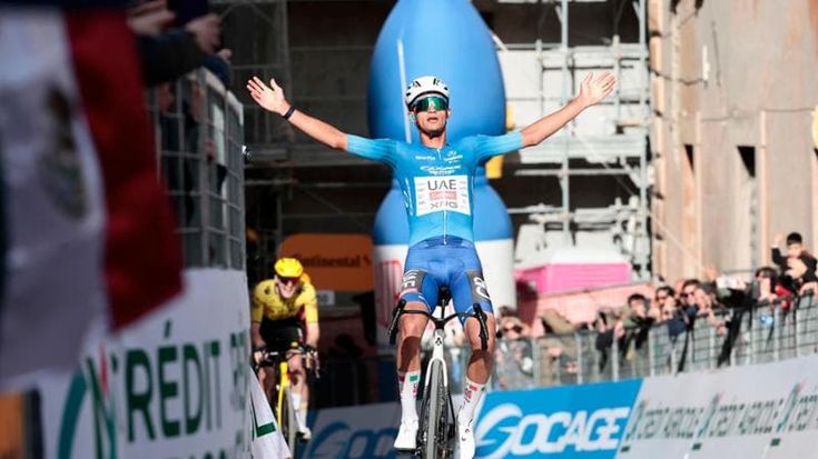 Pellizzari ci prova, Del Toro ci riesce: il messicano blinda la Tirreno-Adriatico