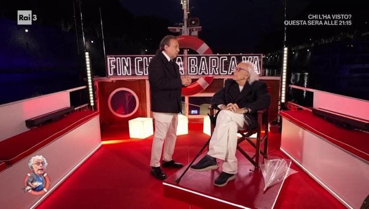 Rai3, Chiambretti intervista Mughini a "Fin che la barca va": la polizia interrompe la diretta