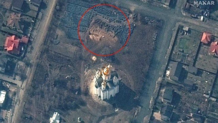L'orrore di Bucha ripreso dai satelliti, così la tecnologia svela i crimini di guerra