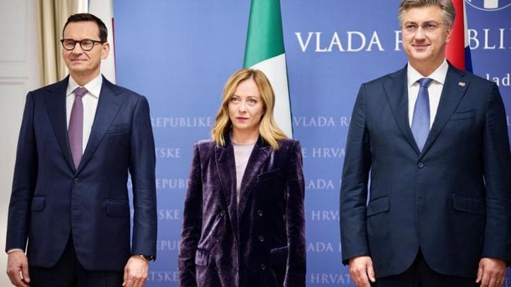 Meloni a Zagabria per difendere gli accordi con Albania e Tunisia sui migranti