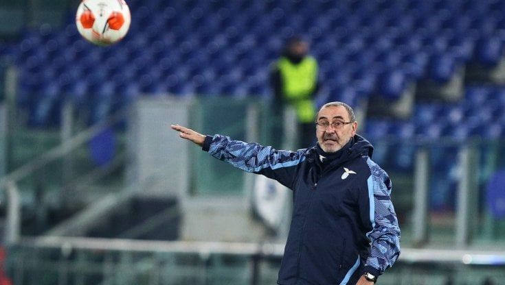 Lazio, Sarri: "Partita dominata, peccato per il gol subito". Acerbi zittisce i tifosi: "La gente non sa nulla"