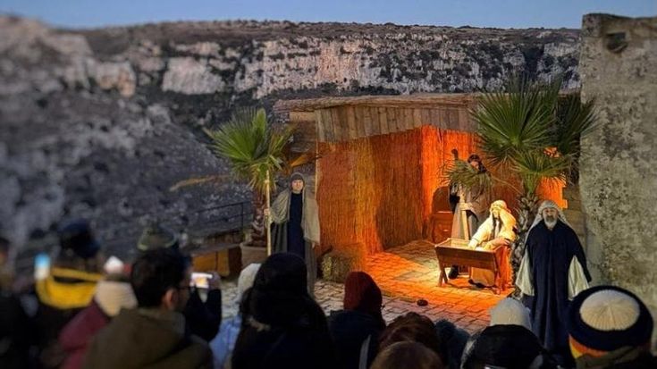 A Matera il Natale è con il Presepe vivente nei Sassi: “Quest’anno è dedicato alla pace”
