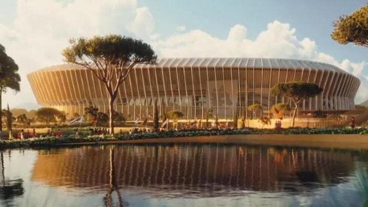 Centenario della Roma senza il nuovo stadio: “Prima partita a Pietralata nel 2028”