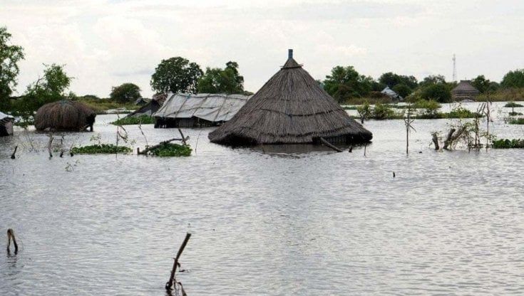 Sud Sudan devastato dopo il quarto anno consecutivo di alluvioni senza precedenti: è il clima che cambia e aumenta le migrazioni