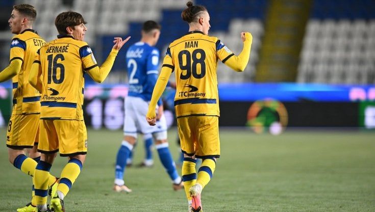Brescia-Parma 0-2, Man e Bonny portano i ducali al quinto posto