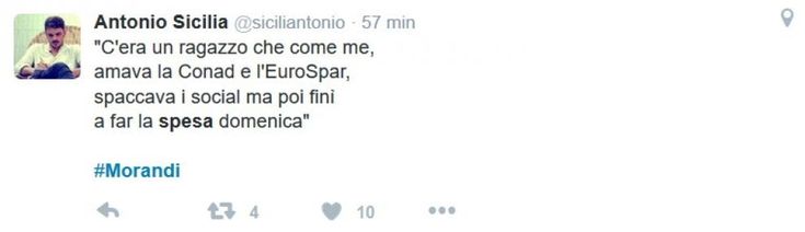 Morandi attaccato dai fan, Twitter esplode per la spesa alla domenica: "Uno sport estremo"