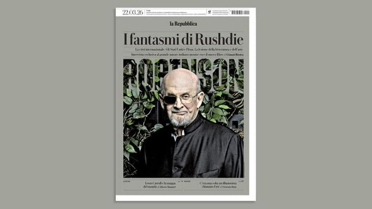 L’intervista esclusiva a Salman Rushdie sul nuovo Robinson