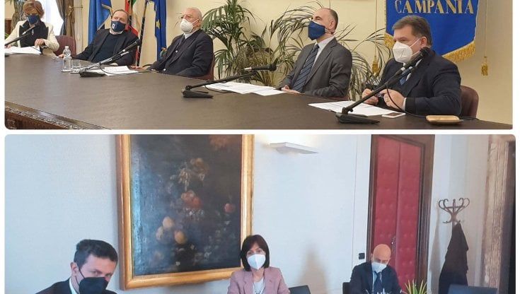 Sud, colloquio De Luca - Carfagna su Recovery plan e piano vaccinale 