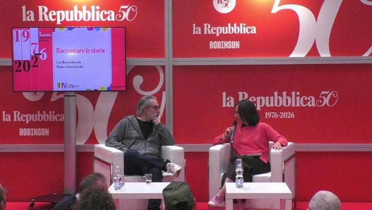Raccontare le storie, l'incontro con Matteo Bussola al Salone del libro
