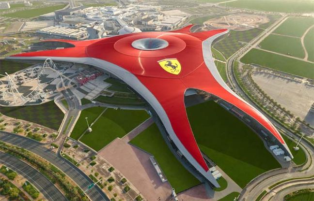 Ferrari World Abu Dhabi, miglior parco a tema del mondo