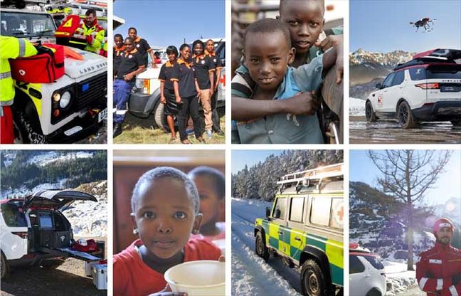 Jaguar Land Rover e Red Cross, da 64 anni insieme 