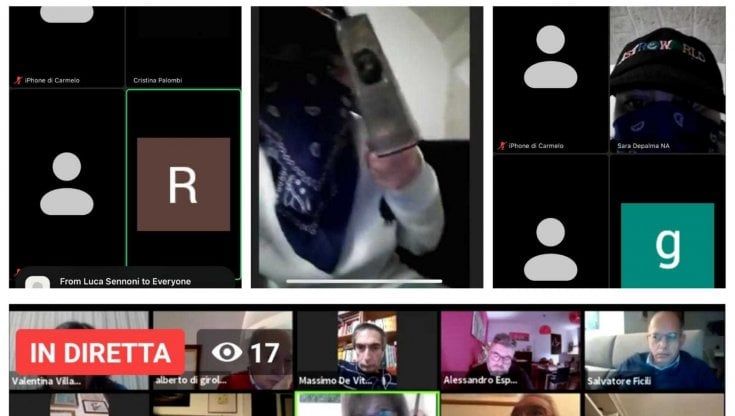 Trapani, fascisti incappucciati on line: incursione in riunione del Pd su Zoom