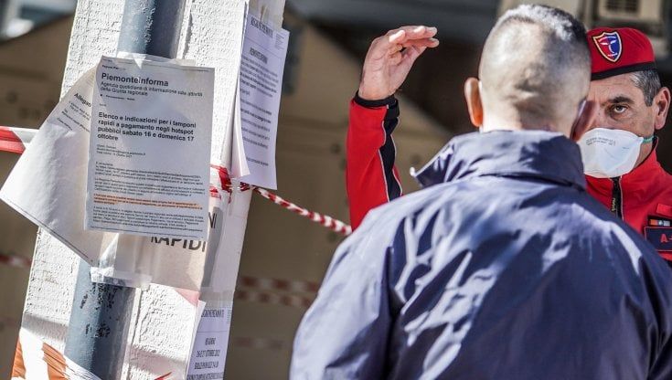 Covid: in Piemonte 105 nuovi casi, 4 morti