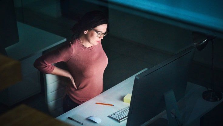 Il telelavoro accentua i danni della vita sedentaria