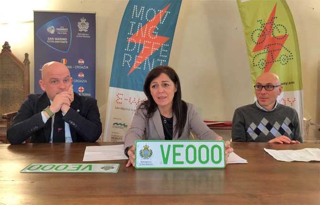 San Marino lancia le targhe verdi per i veicoli elettrici