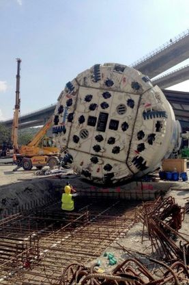 Valsusa, al cantiere della Tav<br />la talpa ha "acceso" i motori 