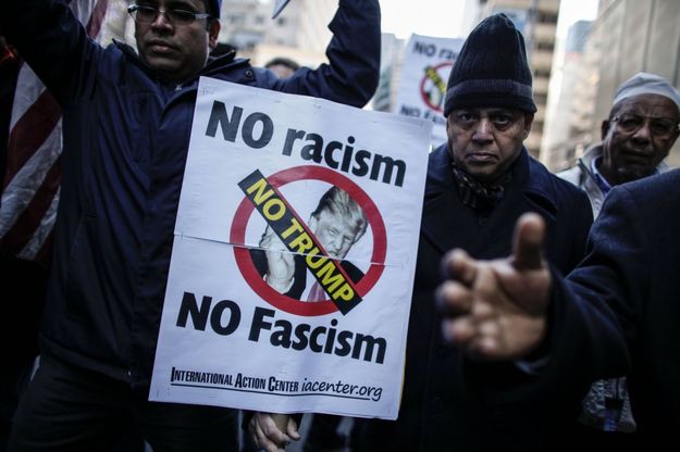 ''No al fascismo'':  la protesta contro Donald Trump a Manhattan