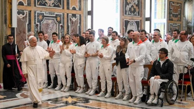 Leone XIV ai campioni olimpici e paralimpici: “In tempi di guerra siete esempio di incontro”