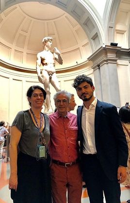 Caetano Veloso in visita a Palazzo Vecchio, venerdì sera il concerto