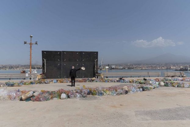 Il Terzo paradiso di Pistoletto a Catania per un Mediterraneo libero dalla plstaica e che riscopre i suoi valori   