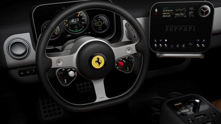 Ferrari Luce, ecco il nome dell’elettrica di Maranello. Le prime foto dell’abitacolo