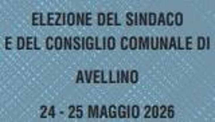 Comunali ad Avellino 2026: a che ora, come si vota e il fac simile della scheda elettorale
