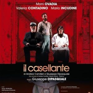 Il casellante con Moni Ovadia  a Savona