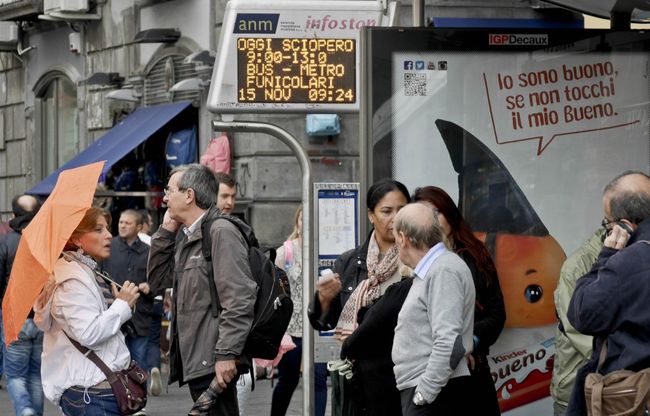 Traffico in tilt<br />sciopero dei bus e cortei<br />&nbsp;