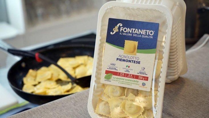 Fontaneto e Novamont lanciano il primo pack compostabile per pasta fresca