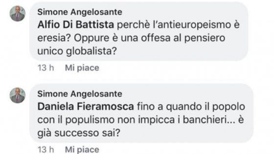 Abruzzo, consigliere regionale leghista su Fb: "Impiccare i banchieri", "Conte traditore, fucilazione"