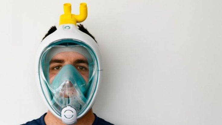 Brescia, un miracolo in 3D: la maschera da sub salva la vita