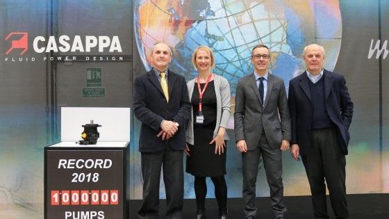Economia, Casappa chiude 2018 record e distribuisce un bonus ai dipendenti 