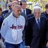 Mattarella visita Amatrice e incontra i soccorritori: ''Grazie  per quello che fate''