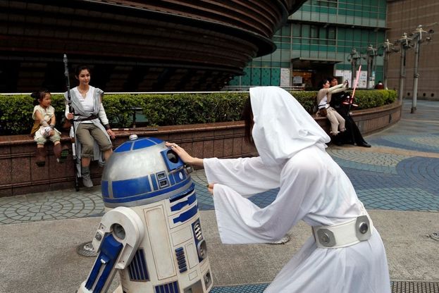 Jedi, Stormtrooper e principesse: è lo 'Star Wars Day' 