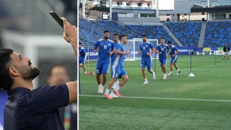 Mondiali, la nazionale iraniana arriva a Los Angeles: selfie e primi allenamenti allo stadio