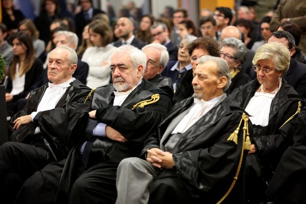 Cinquant'anni con la toga,  la festa degli avvocati genovesi