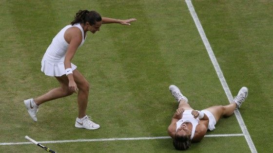 Tennis, Wimbledon: Errani-Vinci trionfano in doppio. Kvitova troppo forte per la Bouchard