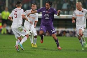 Il sogno sbatte contro il palo<br />Osvaldo affonda la Fiorentina
