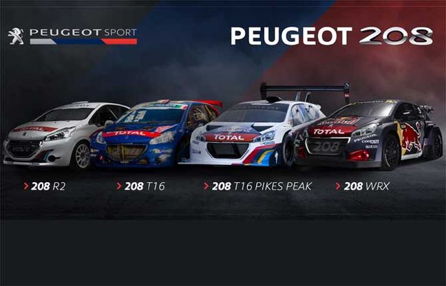 Peugeot 208, dalla pista alla strada 