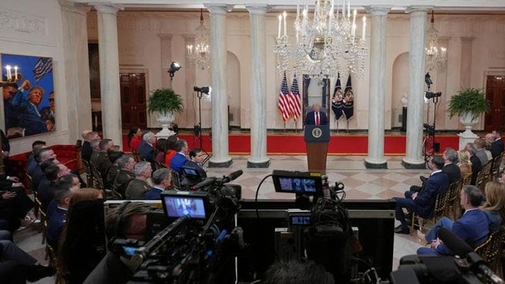 Iran, il primo discorso di Trump alla nazione è senza sorprese