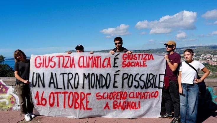 Greta Thunberg: “Io con i cittadini di Bagnoli contro l’inquinamento, scioperiamo il 16”