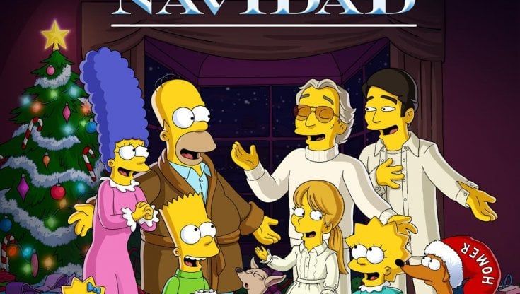 I Bocelli, la famiglia musicale d'Italia incontra la famiglia più rumorosa d'America, i Simpson