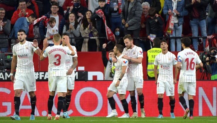 Siviglia-Granada 4-2: Mir e Gomez segnano nei nove minuti di recupero